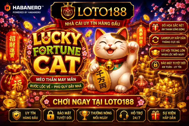 Lucky Fortune Cat Đột Phá Bùng Nổ Habanero