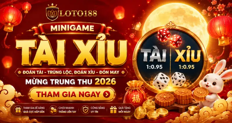 Minigame tài xỉu Loto188