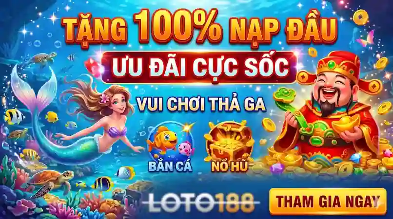 Khuyến mãi 100% nạp đầu