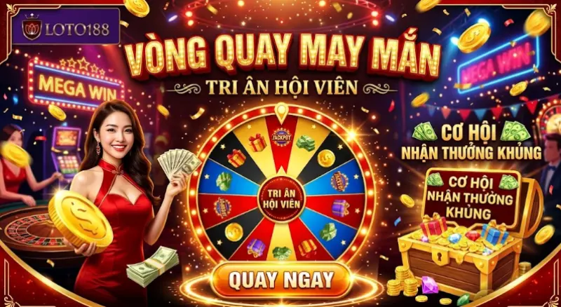 Vòng Quay May Mắn Free Săn Quà Khủng